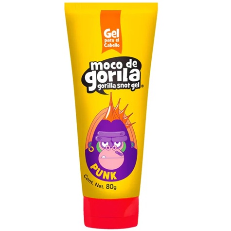Moco de Gorila Punk 80 g Gel Capilar Fijador Extremo NatturaLabs