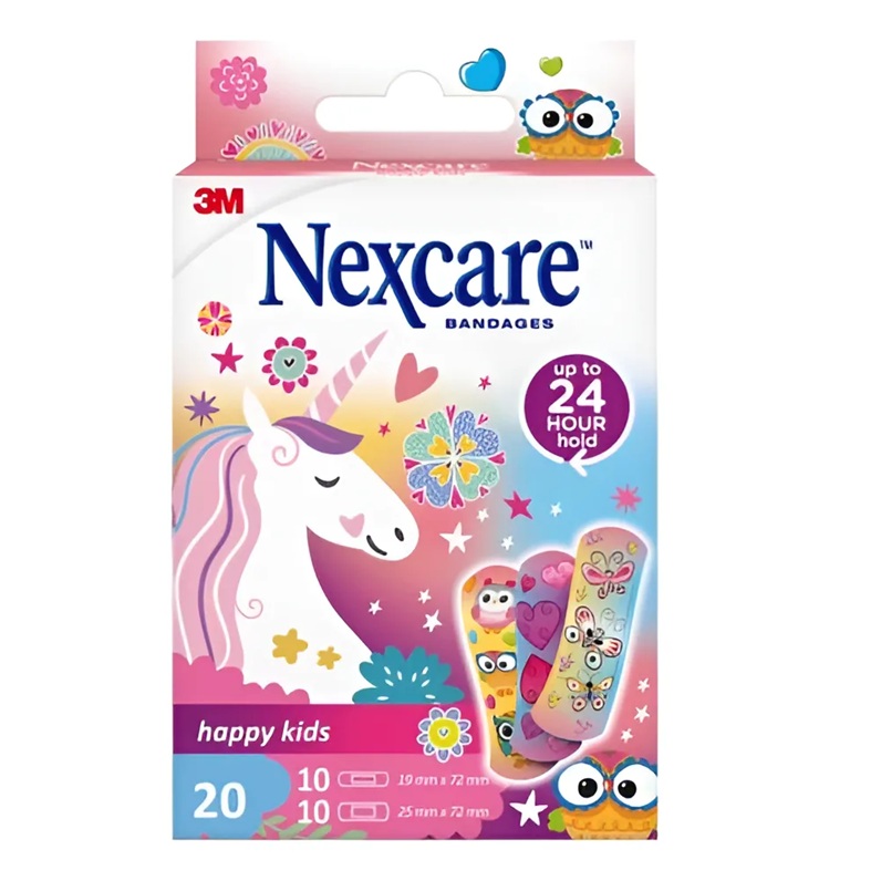 Nexcare Parches Curita Infantil Magic 24h 2 Tamaños 20 Unidades