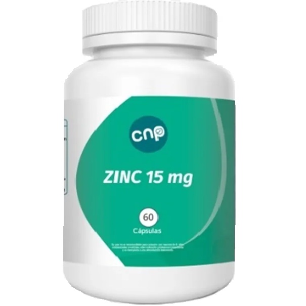 Zinc 15 mg 60 Cápsulas Cnp