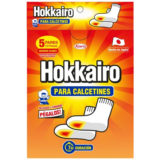 Hokkairo Para Calcetines 7 Hrs 5 Pares