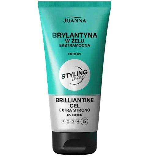 Joanna 150 g Gel Capilar Fijador Extra Fuerte con Brillantina