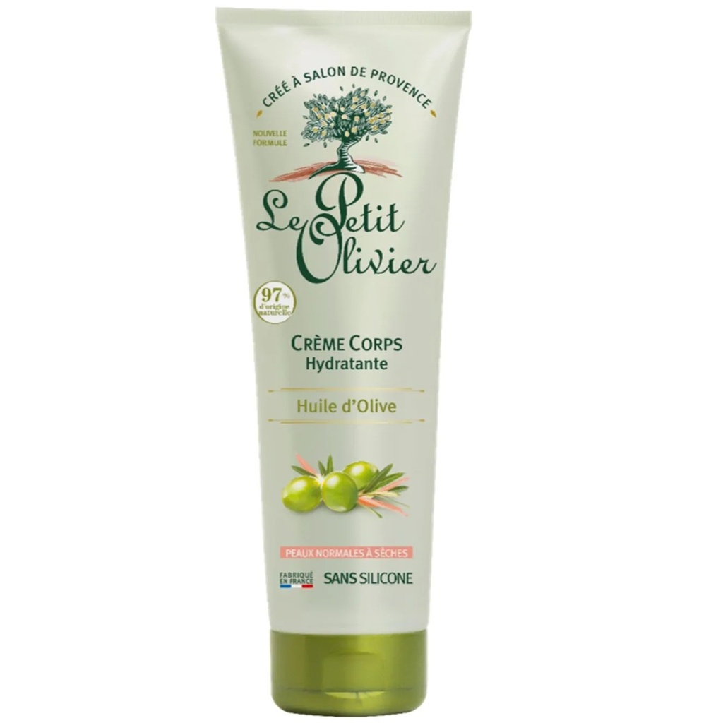 Crema Corporal Hidratante con Aceite de Oliva 250 mL Le Petit Olivier