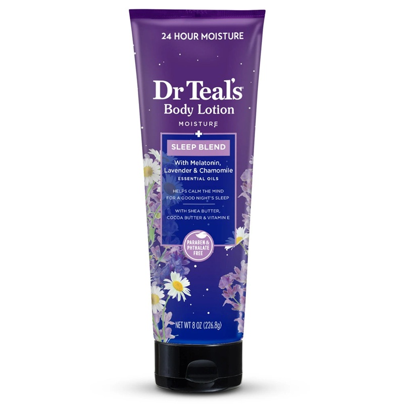 Loción Corporal con Melatonina, Lavanda y Manzanilla 226 g Dr Teal's