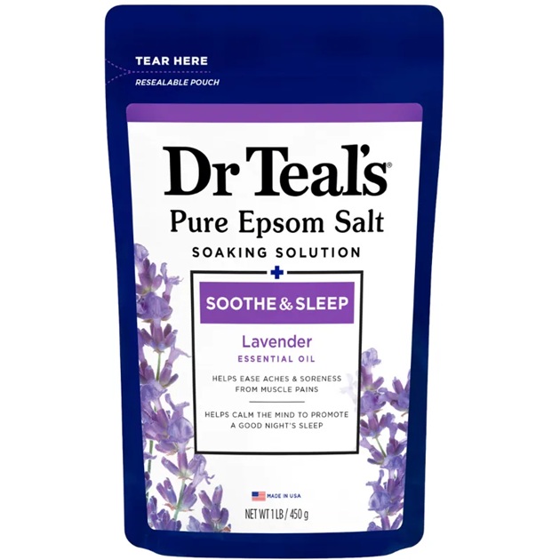 Sal de Epson Lavanda 450 g Dr Teal's