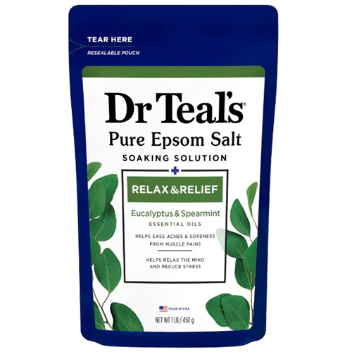 Sal de Epsom con Eucalipto y Hierbabuena 450 g Dr Teal's
