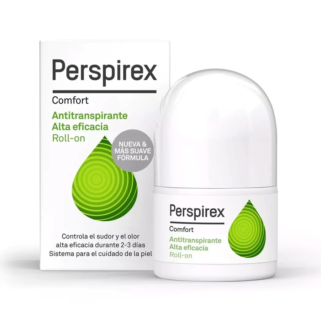 Perspirex Comfort 8% Antitranspirante Roll-On Unisex 20 mL
