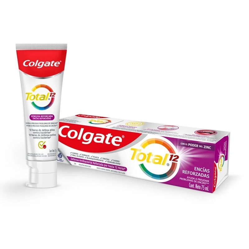 Colgate Total 12 Encías Reforzadas Pasta Dental 75 mL