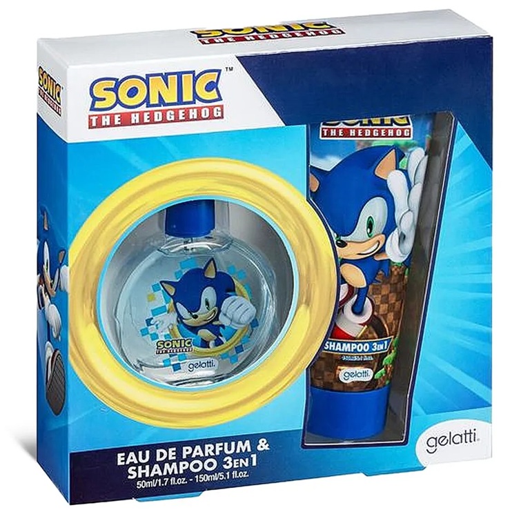 Sonic EDP 50 mL + Shampoo 3en1 150 mL Gelatti