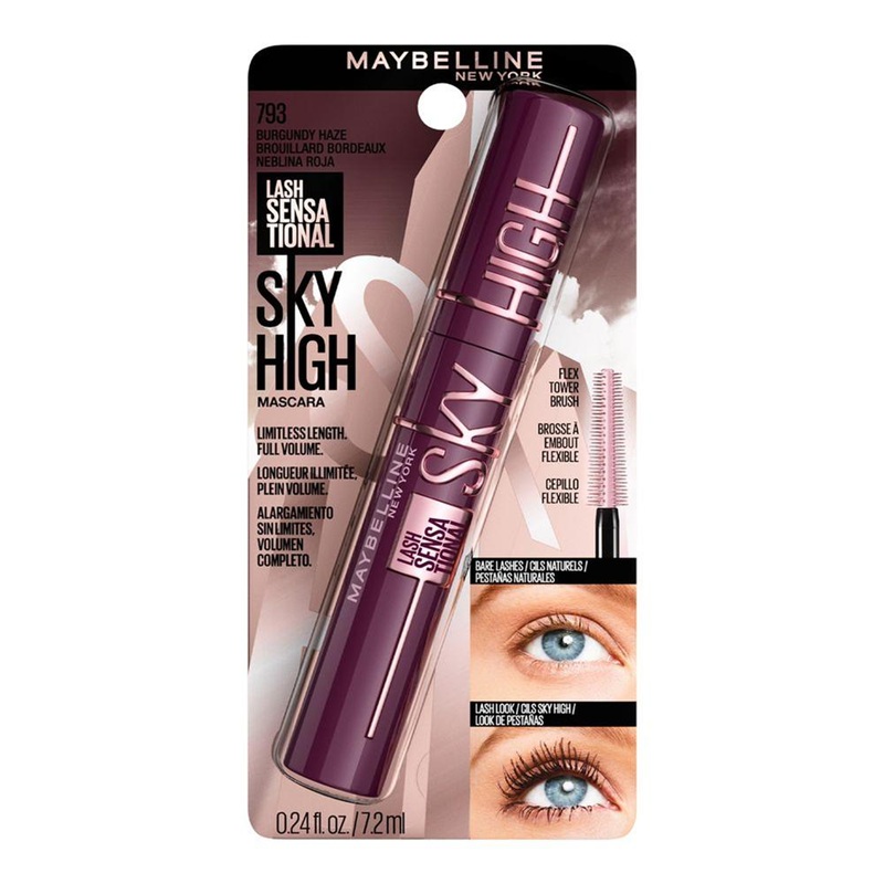 Maybelline Máscara de Pestañas Lash Sensational Sky High Lavable Neblina Roja