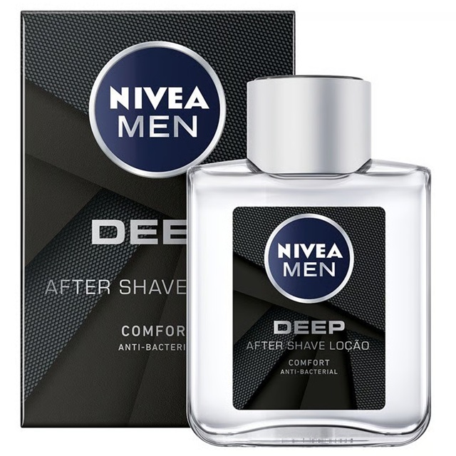 Nivea Men Deep Bálsamo Afeitar After Shave Antibacterial 100 mL Beiersdorf