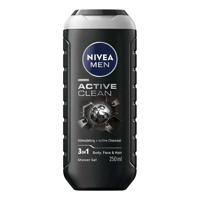 Nivea Men Gel de Ducha Active Clean 250 mL