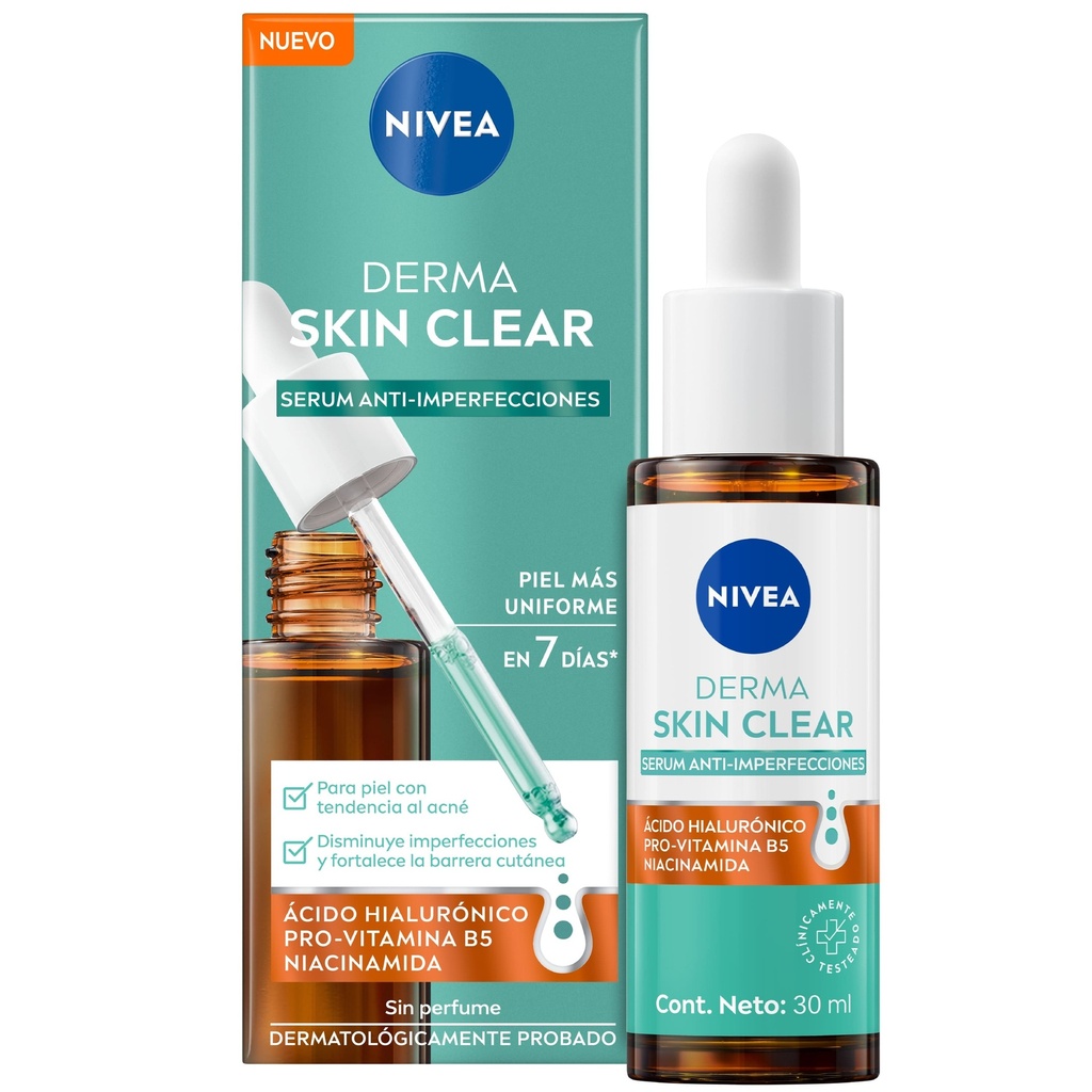 Nivea Derma Skin Clear Serum Anti-Imperfecciones 30 mL