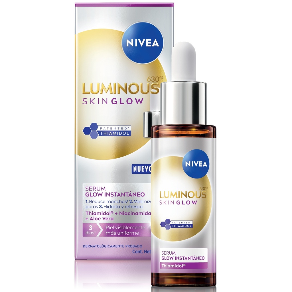 Nivea Luminous Skin Serum Glow Instantáneo 30 mL