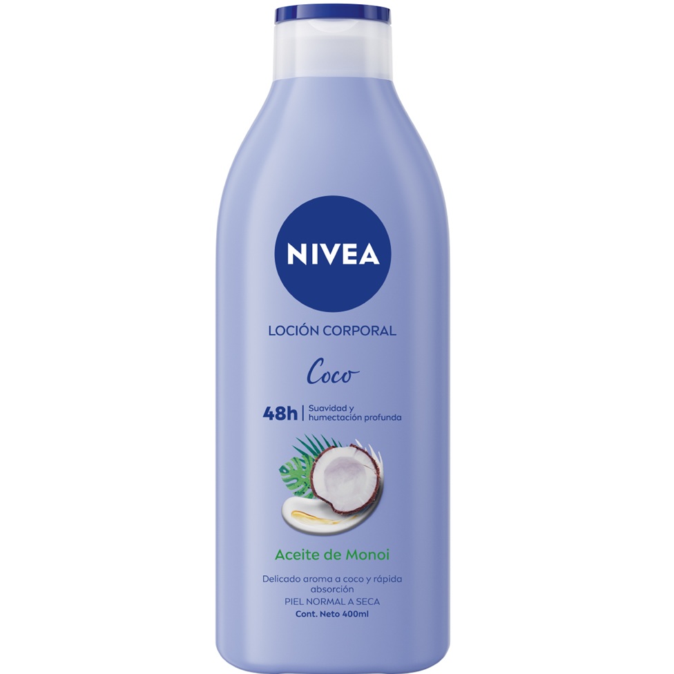 Nivea Body Loción Corporal Coco Monoi Piel Seca 400 mL Beiersdorf