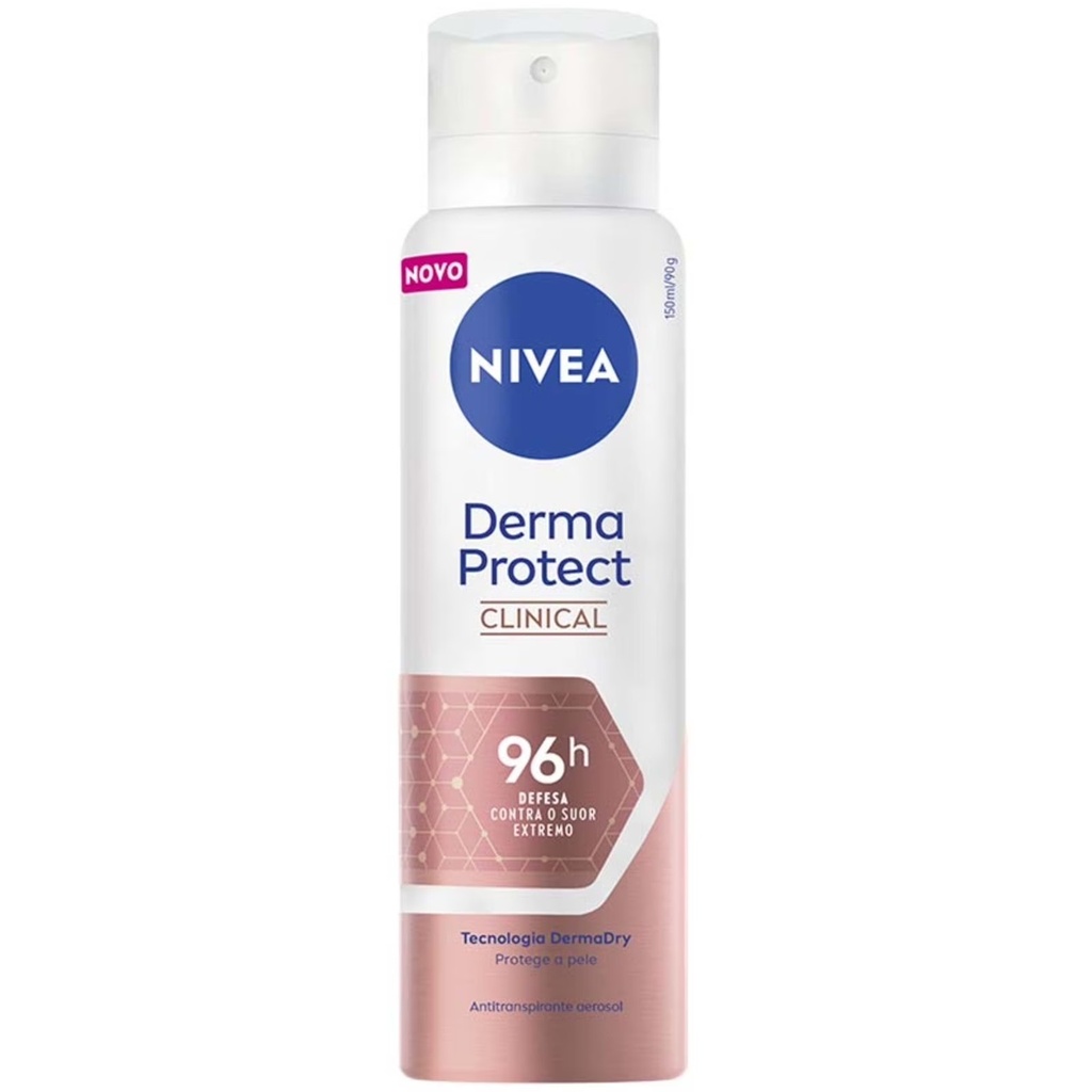 Nivea Clinical Derma Protect 96h Antitranspirante Spray Mujer 150 mL