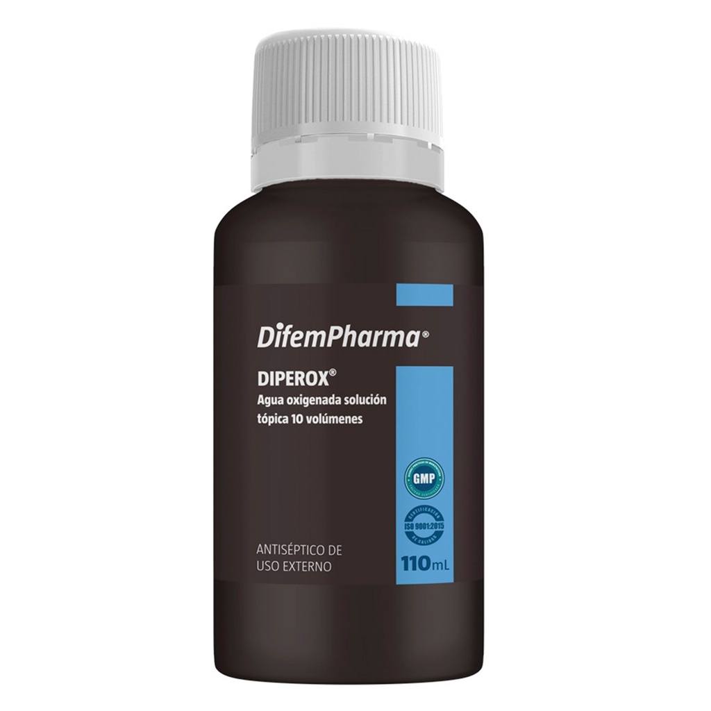 Diperox Agua Oxigenada 10 vol Solución Tópica 110 mL DifemPharma