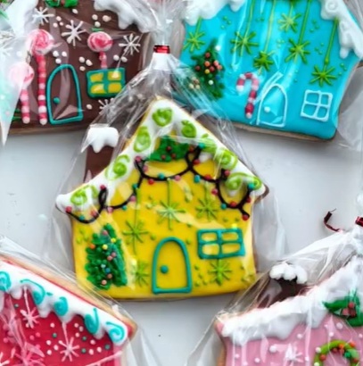 Galletita de Navidad Artesanal Casita