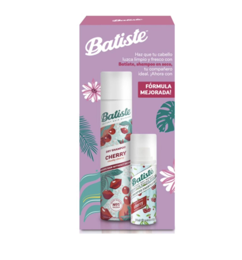 Batiste Shampoo Cherry en Seco 200 mL + Shampoo Original 50 mL