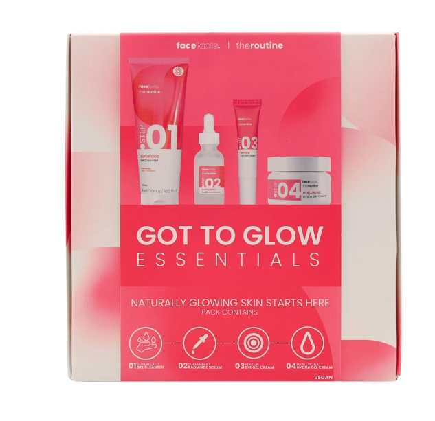 Set Got To Glow Essentials 4 pasos FaceFacts