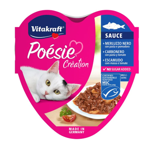 Poesie Creation Gatos Alimento Húmedo Pescado Lata 85 g Vitakraft
