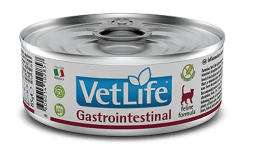 VetLife Alimento Húmedo Gatos en Recuperación Gastrointestinal 85 g