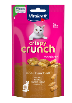Vitakraft Crispy Crunch Snack Anti Hairball Gato 60 g