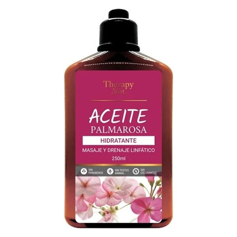 Therapy Aceite Corporal para Masajes Palmarosa 250 mL Cosedeb