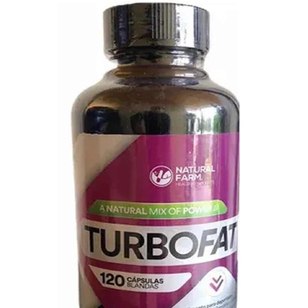 TurboFat 120 Cápsulas Natural Farm