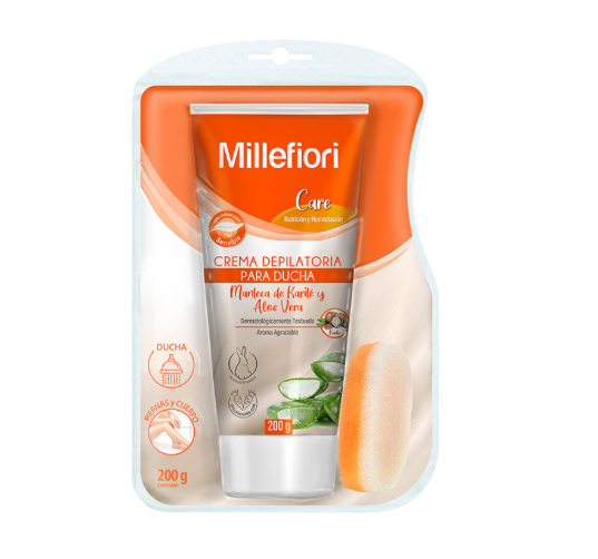 Millefiori Care Crema Depilatoria Ducha 200 g
