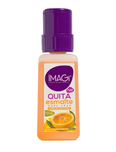 ImagiNail Quitaesmalte Mandarina 240 mL