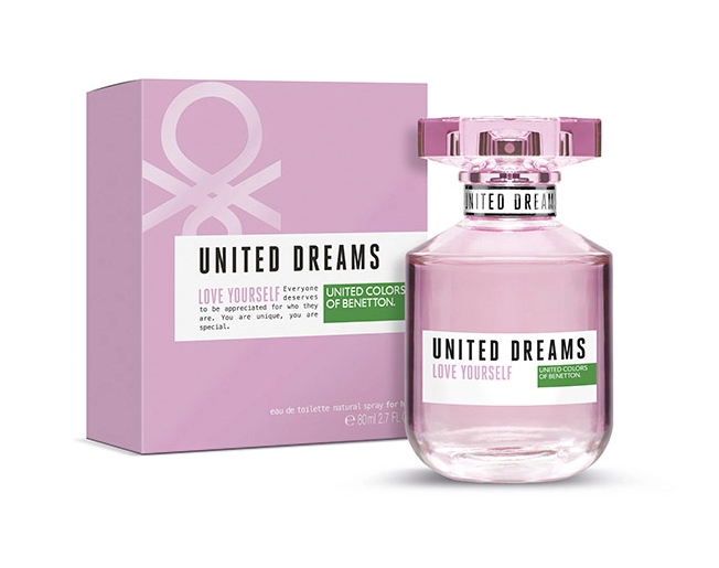 United Dreams Love Yourself Eau de Toilette Spray for Women 50 mL Benetton