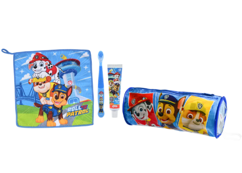 Paw Patrol Cepillo + Pasta Dental 50 g + Toalla Microfibra + Estuche Gelatti