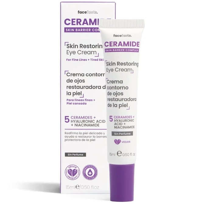 Ceramide Contorno de Ojos Restauradora 15 mL FaceFacts