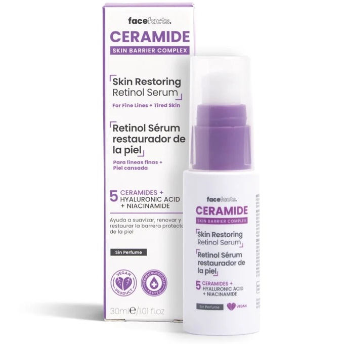Ceramide Serum Retinol Antiage Restaurador 50 mL FaceFacts