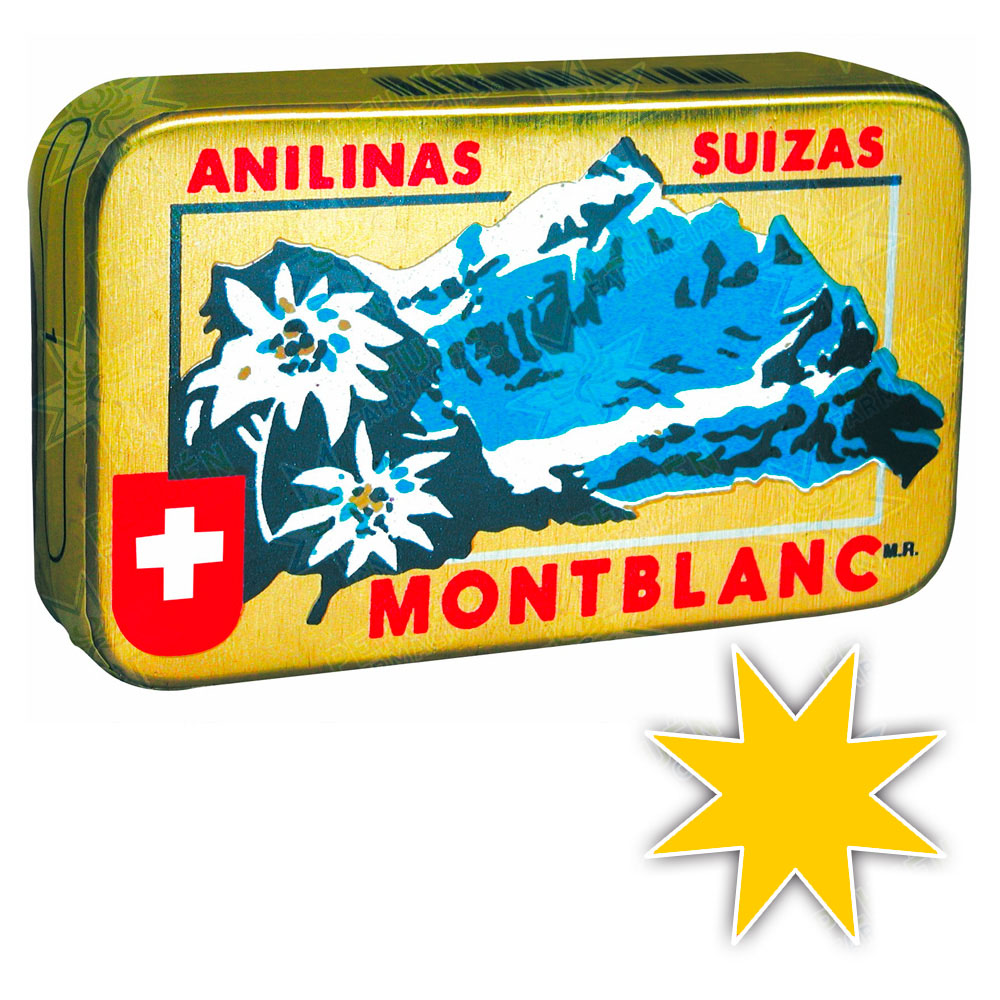 Montblanc 25 Amarillo Anilinas Suizas