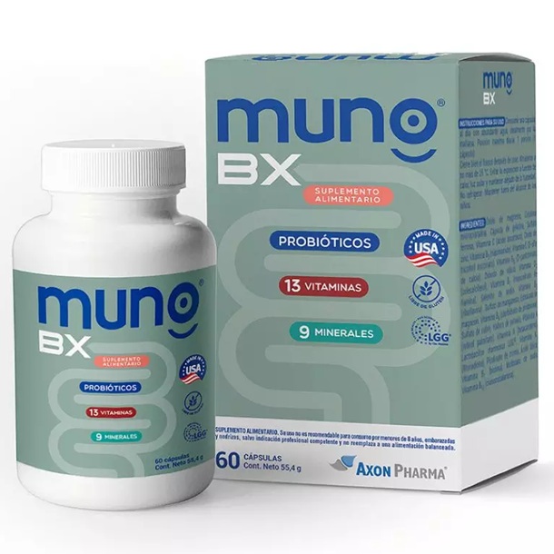 Muno BX 60 Cápsulas Axon Pharma