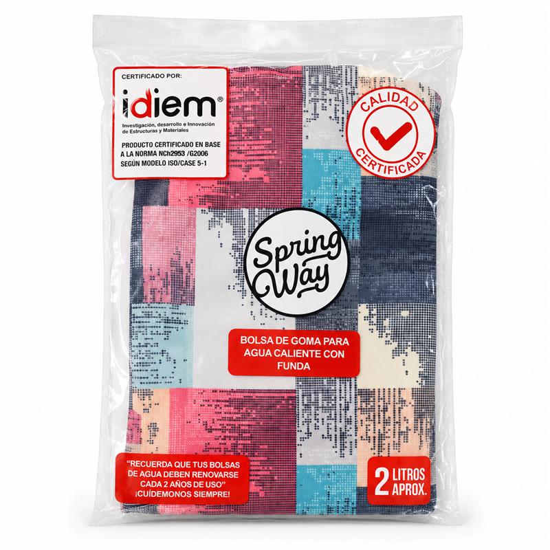 Guatero Funda Suave 2 Lts Certificado Spring Way