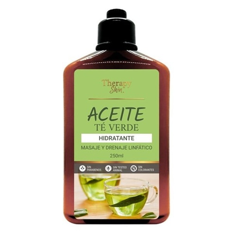 Therapy Aceite Corporal para Masajes Té Verde 250 mL Cosedeb