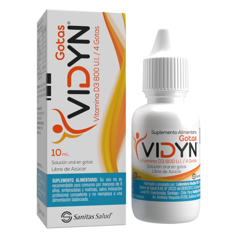 Vidyn 200 UI/gota Suspensión Oral Gotas 10 mL Sanitas*