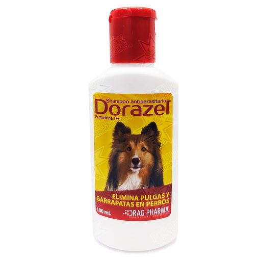 [7800006000485] Dorazel Perros 1 % Shampoo 100 mL Drag Pharma