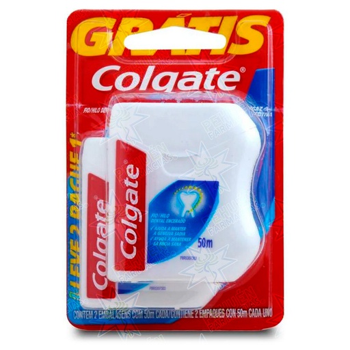 [7891024183120] Colgate Seda Dental Con Cera 2x1 Unidades 