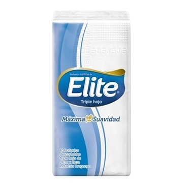 [7806500000228] Elite Triple Hoja 10 Pañuelos Desechables Cmpc