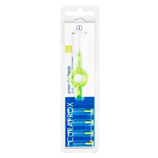 [7612412422801] Curaprox Prime Plus Handy 011 5 Cepillos Interdentales Curaden