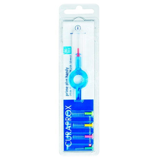 [7612412422818] Curaprox Prime Plus Handy 06-011 Tamaños Surtidos 5 Cepillos Interdentales Curaden