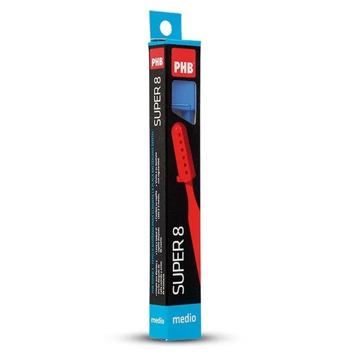[7805163000194] PHB Super 8 Mediano Cepillo de Dientes Dentaid