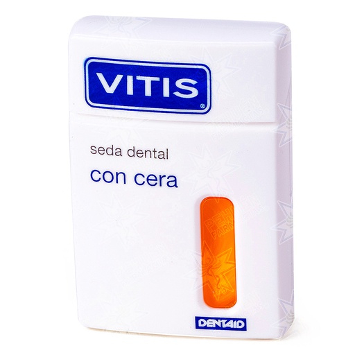 [8427426013155] Vitis Seda Dental con Cera 50 m Dentaid
