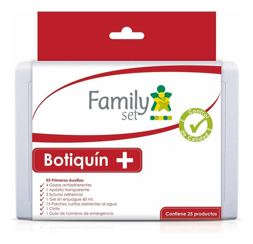 [7805633013372] Botiquín 25 Productos Family Set