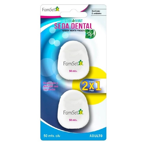 [7805633014539] Seda Dental 50 m 2 Unidades Family Set