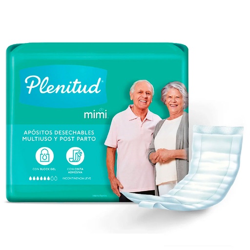 [7794626011252] Plenitud Mimi Apósitos Multiuso 20 Unidades Kimberly-Clark