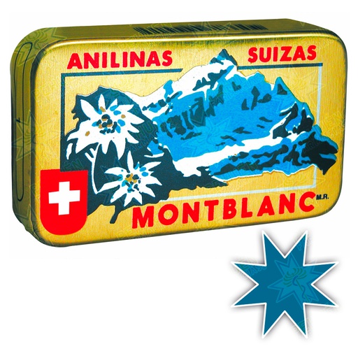 [7805327000053] Montblanc 5 Azul Pavo Anilinas Suizas 